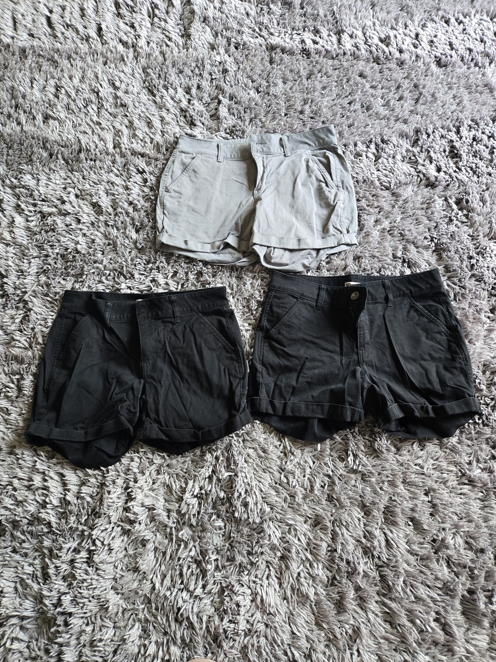 SO Juniors Low Rise Chino Shorts - Set Of 3
